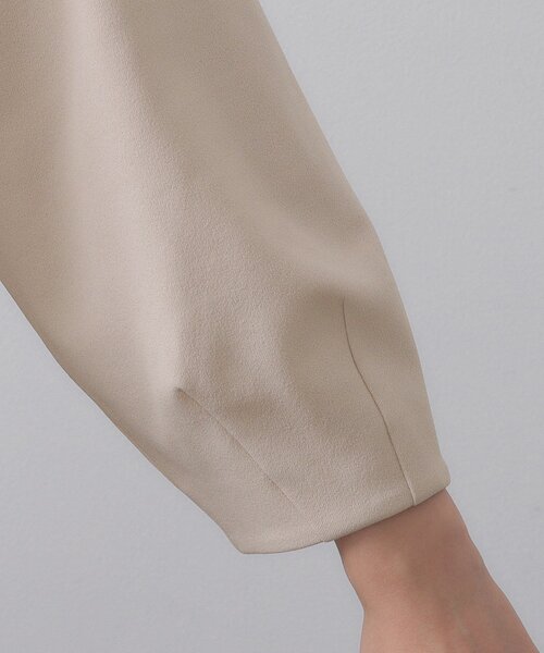 OPAQUE.CLIP（オペークドットクリップ）の「スキッパートップス【吸水速乾/UVケア/洗濯機OK】（Tシャツ/カットソー・レディース・ホワイト/ブラック/ネイビー/ライトベージュ・36/40/42/38）」の22枚目の写真