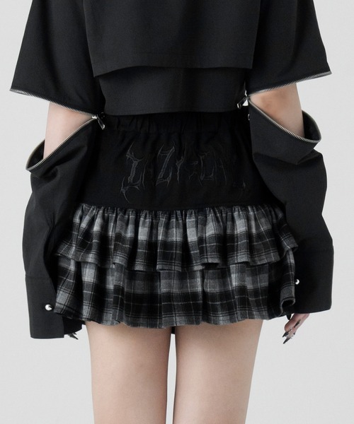 ベルトポケットフリルスカート（スカート）｜LAZYSLAY（レイジースレイ