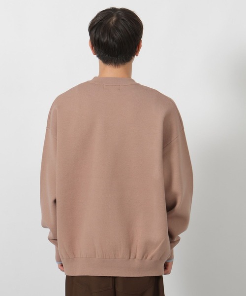 LAKOLE（ラコレ）の「セッケツ配色ニットプルオーバー / 580300（ニット/セーター・メンズ・グリーン/オレンジ/ベージュ/ネイビー・LARGE/MEDIUM）」の15枚目の写真