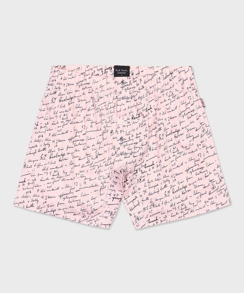 Paul Smith（ポールスミス）の「“Slide Notes” ニットトランクス【853272 3261A】（トランクス・メンズ・ピンク/ネイビー/ブラック・LARGE/MEDIUM）」の3枚目の写真