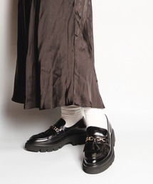 Luca Grossi（ルーカグロッシ）の「タッセル付チェーンローファー LUCA K050M-UA（ローファー）」