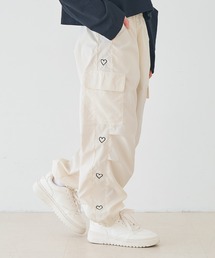coca（coca）（コカ）の「【WEB限定セール】キッズ ハート刺繍ジョガーパンツ（その他パンツ）」