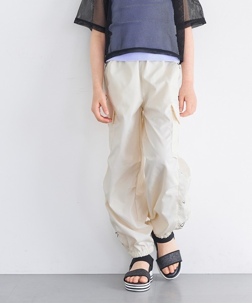coca(coca)(コカ)の「キッズ ハート刺繍ジョガーパンツ(その他パンツ・キッズ・ラベンダー/ブラック/アイボリー・140/130/150/120)」の13枚目の写真