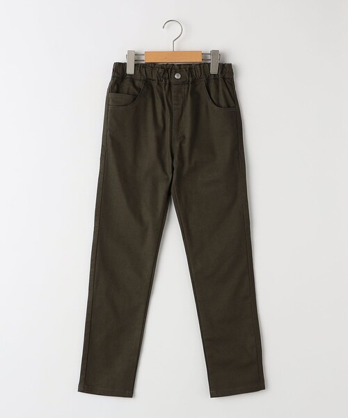 SHIPS（シップス）の「SHIPS KIDS:140～160cm / 5ポケット パンツ（その他パンツ・キッズ・ダークブラウン/ベージュ・140/160/150）」の2枚目の写真
