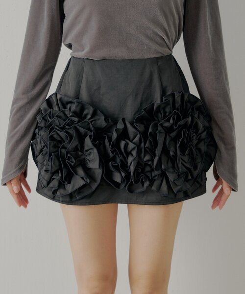 フリルブラックミニスカート 楽天市場】送料無料 ミニスカート ミニ丈 スカート ボトムス