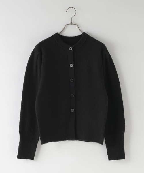 LOWRYS FARM(ローリーズファーム)の「ショルダーパフカーディガンLS 601952(カーディガン/ボレロ・レディース・グレー/ブラウン/ブラック・FREE)」の2枚目の写真