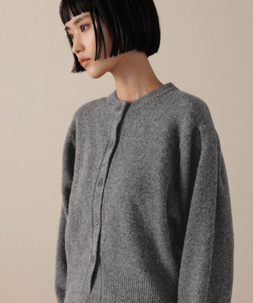 LOWRYS FARM(ローリーズファーム)の「ショルダーパフカーディガンLS 601952(カーディガン/ボレロ・レディース・グレー/ブラウン/ブラック・FREE)」の19枚目の写真