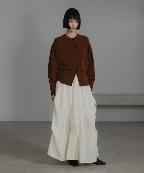 LOWRYS FARM(ローリーズファーム)の「ショルダーパフカーディガンLS 601952(カーディガン/ボレロ・レディース・グレー/ブラウン/ブラック・FREE)」の14枚目の写真