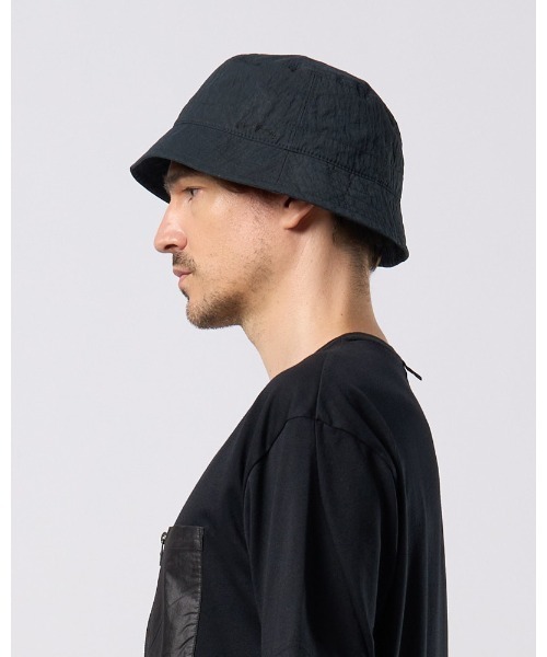 wjk(ダヴルジェイケイ)の「solid bucket hat(ハット・メンズ・ライトグレー/ダークネイビー/チャコール・FREE)」の14枚目の写真