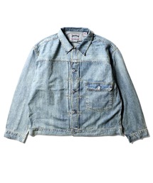 HOUSTON(ヒューストン)のHOUSTON ヒューストン US COTTON DENIM SHIRT JACKET USコットン デニムシャツジャケット(デニムジャケット)