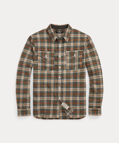 RRL（ダブル アール エル）の「インディゴ バッファロー ウエスタン