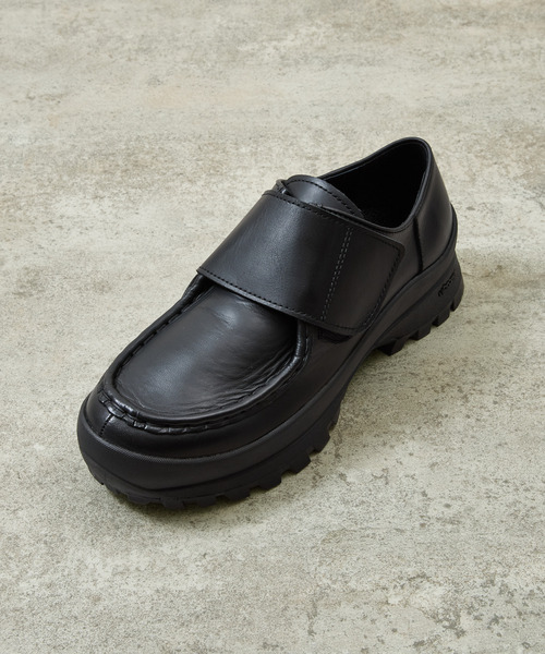 PADRONE(パドローネ)の「PADRONE パドローネ / VELCRO STRAP SHOES with 884C Vibram ビブラムソールベルクロストラップチロリアンブーツ / PU8840-2008(ブーツ・メンズ・ブラック・41/42/43/40)」の6枚目の写真