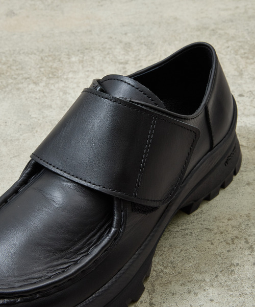 PADRONE(パドローネ)の「PADRONE パドローネ / VELCRO STRAP SHOES with 884C Vibram ビブラムソールベルクロストラップチロリアンブーツ / PU8840-2008(ブーツ・メンズ・ブラック・41/42/43/40)」の8枚目の写真