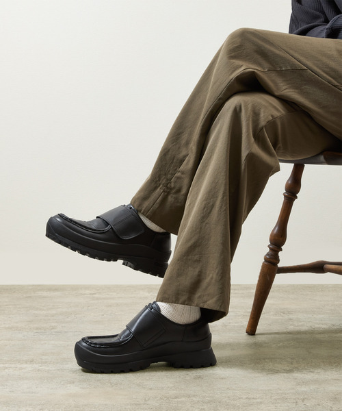 PADRONE(パドローネ)の「PADRONE パドローネ / VELCRO STRAP SHOES with 884C Vibram ビブラムソールベルクロストラップチロリアンブーツ / PU8840-2008(ブーツ・メンズ・ブラック・41/42/43/40)」の18枚目の写真