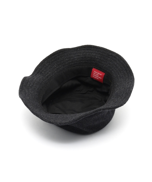 CABALLERO（キャバレロ）の「CABALLERO BUCKET HAT PALMA VINTAGE TWEED CHARCOAL（ハット・メンズ・チャコールグレー・M/L）」の2枚目の写真