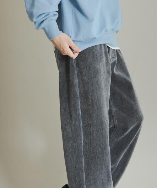 SENSE OF PLACE by URBAN RESEARCH（センスオブプレイスバイアーバンリサーチ）の「ヴィンテージツイルカーブパンツ（その他パンツ・メンズ・ブラック/ブラウン/パープル・MEDIUM/LARGE）」の7枚目の写真