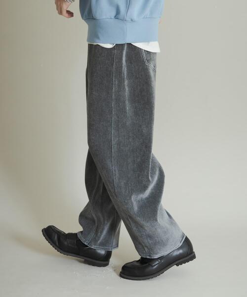 SENSE OF PLACE by URBAN RESEARCH（センスオブプレイスバイアーバンリサーチ）の「ヴィンテージツイルカーブパンツ（その他パンツ・メンズ・ブラック/ブラウン/パープル・MEDIUM/LARGE）」の10枚目の写真