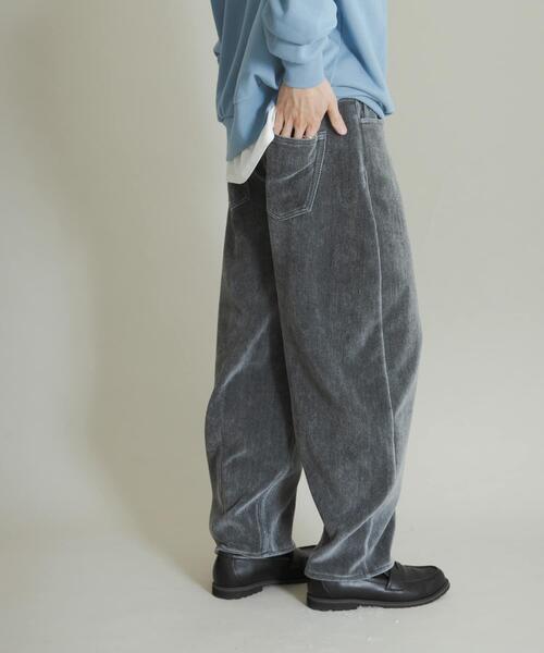 SENSE OF PLACE by URBAN RESEARCH（センスオブプレイスバイアーバンリサーチ）の「ヴィンテージツイルカーブパンツ（その他パンツ・メンズ・ブラック/ブラウン/パープル・MEDIUM/LARGE）」の11枚目の写真