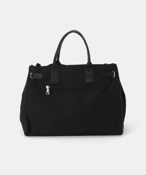 story.(ストーリー)の「Story. /ストーリーBELTED TOTE L(トートバッグ・レディース・ブラック・FREE)」の3枚目の写真