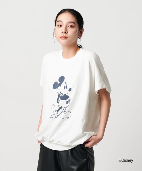 ビューティー＆ユース ユナイテッドアローズ（BEAUTY&YOUTH）/＜Americana＞Disney / プリントノースリーブ Tシャツ セール】＜Americana＞Disney / プリントノースリーブ Tシャツ（T