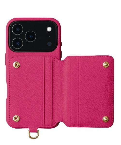 新品　未使用　DEMIU iPhone17ケース　マゼンダ　デミュウ DEMIU/デミュウ/BALLON iPhone17/17Pro（スマホケース/カバー）｜DEMIU