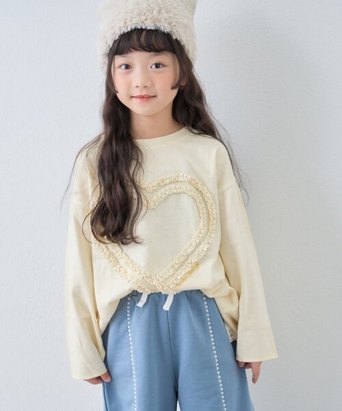 CIAOPANIC TYPY（チャオパニックティピー）の「【KIDS】ねこ耳ファー帽子（ニットキャップ/ビーニー・キッズ・グレー/ブラウン/ブラック/オフホワイト・ONE SIZE）」の14枚目の写真