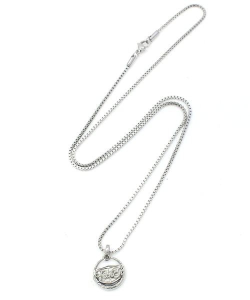 HUF(ハフ)の「エンブレムペンダント EMBLEM PENDANT(ネックレス・メンズ・シルバー・O/S)」の1枚目の写真