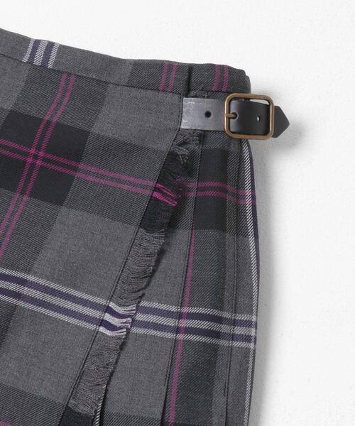 URBAN RESEARCH Sonny Label(アーバンリサーチサニーレーベル)の「『別注』GLEN FYNE×Sonny Label チェックキルトスカート(スカート・レディース・イエロー系その他/グレー系その他・28/26)」の16枚目の写真