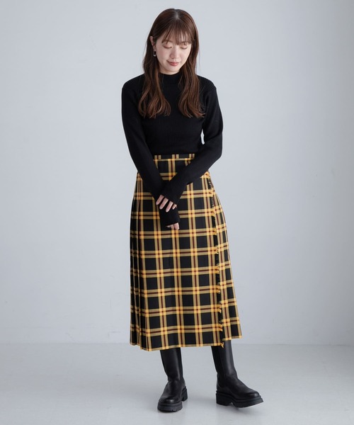 【グレー系その他】『別注』GLEN FYNE×Sonny Label チェックキルトスカート セール】『別注』GLEN FYNE×Sonny Label チェックキルトスカート
