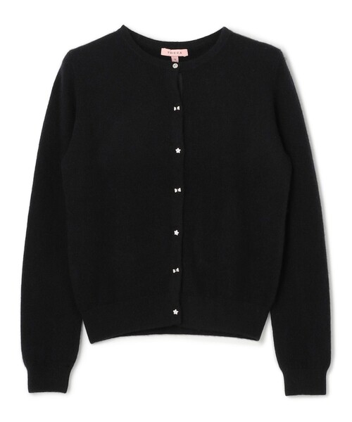 TOCCA(トッカ)の「CASHMERE カーディガン(カーディガン/ボレロ・レディース・ベージュ系/ピンク系/ブラック系/アイボリー系・MEDIUM/SMALL)」の21枚目の写真