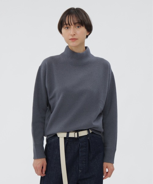 マーガレット・ハウエル　FELTED ROUGH WOOL　ニットセーター FELTED ROUGH WOOL KNITWEAR | MARGARET HOWELL（マーガレット