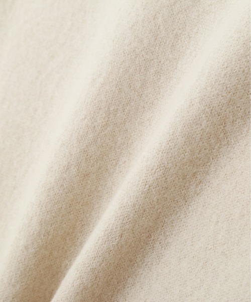 MHL.（エムエイチエル）の「FELTED ROUGH WOOL（ニット/セーター・レディース・ブラック/ブルー/ダークオレンジ/オフホワイト・2）」の6枚目の写真