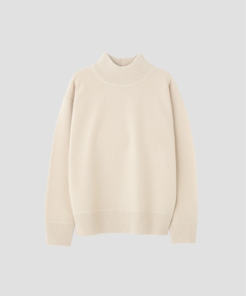 MHL.（エムエイチエル）の「FELTED ROUGH WOOL（ニット/セーター・レディース・ブラック/ブルー/ダークオレンジ/オフホワイト・2）」の21枚目の写真