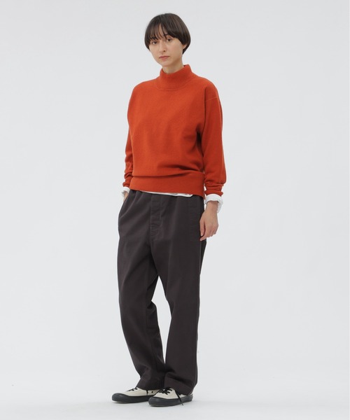 MHL.（エムエイチエル）の「FELTED ROUGH WOOL（ニット/セーター・レディース・ブラック/ブルー/ダークオレンジ/オフホワイト・2）」の16枚目の写真