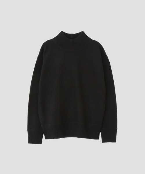 MHL.（エムエイチエル）の「FELTED ROUGH WOOL（ニット/セーター・レディース・ブラック/ブルー/ダークオレンジ/オフホワイト・2）」の13枚目の写真