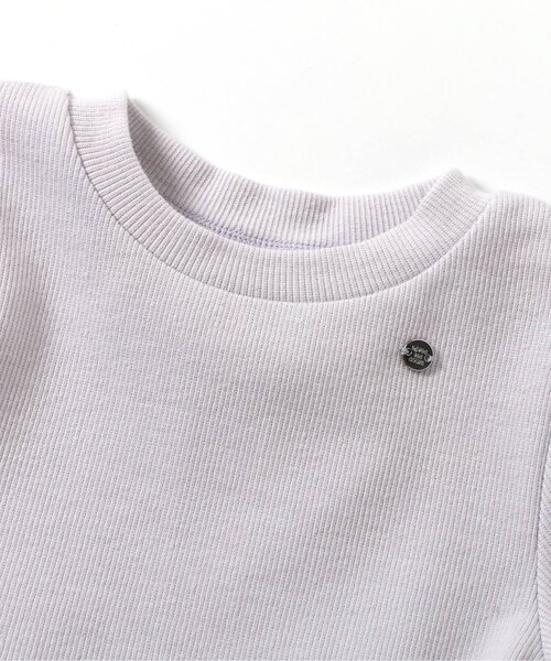 apres les cours（アプレレクール）の「【ジュニア対応】花びらチュールバックリボンワンピース（ワンピース・キッズ・アイボリー/ラベンダー・80/90/100/110/120/130/140）」の22枚目の写真