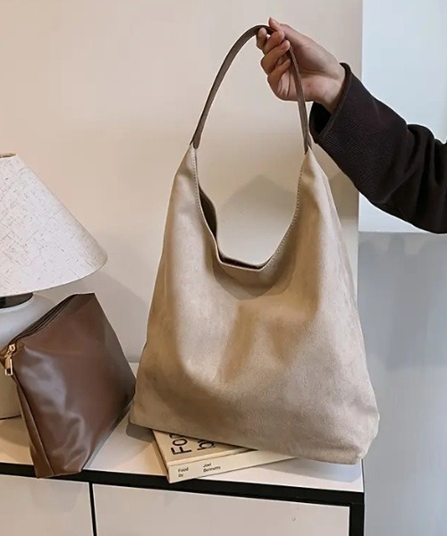 Vini(ヴィニ)の「【Vini】ワンハンドルバッグ<内ポケット付き>(ハンドバッグ・レディース・カーキ/ブラウン/ベージュ・FREE)」の9枚目の写真