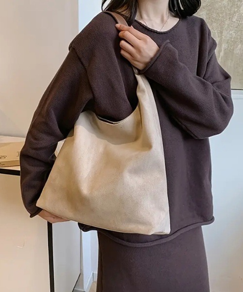 Vini(ヴィニ)の「【Vini】ワンハンドルバッグ<内ポケット付き>(ハンドバッグ・レディース・カーキ/ブラウン/ベージュ・FREE)」の11枚目の写真