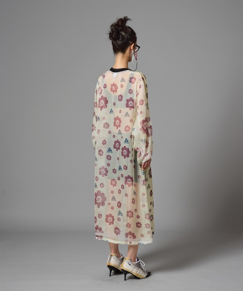 NON TOKYO/ノントーキョー/ダイレクトプリントシアーワンピース