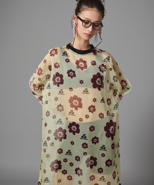 NON TOKYO（ノントーキョー）の「NON TOKYO/ノントーキョー/ダイレクトプリントシアーワンピース（ワンピース・レディース・その他/その他1・F）」の12枚目の写真