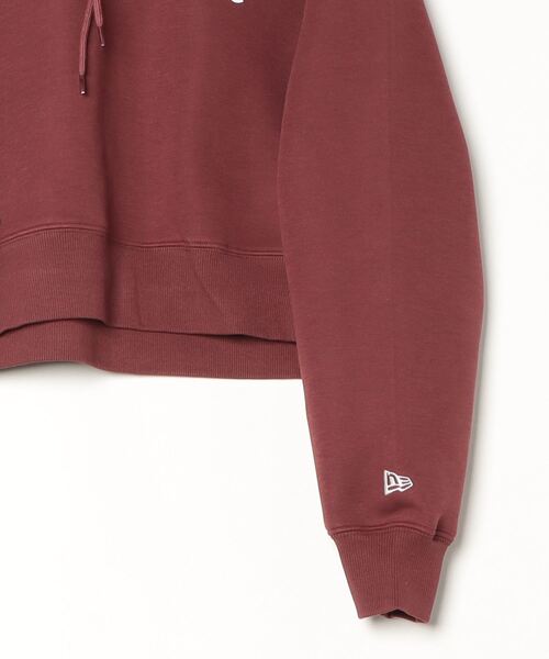 NEW ERA（ニューエラ）の「ニューエラ  CALNAMUR FW25 WPA TECH SWEAT HOODIE BRN（パーカー・レディース・ブラウン・L/M/S）」の7枚目の写真