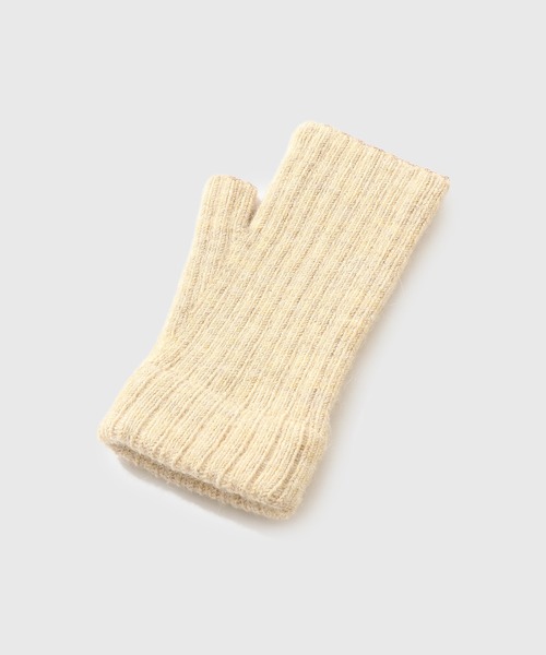 THE INOUE BROTHERS（ザイノウエブラザーズ）の「【THE INOUE BROTHERS...together with ADAM ET ROPE'】BRUSHED HAND WARMER（手袋・メンズ・グレー/ブルー/ブラック/ダークラベンダー/キナリ/ネイビー/オレンジ/ダークブラウン/レッド・FREE）」の11枚目の写真