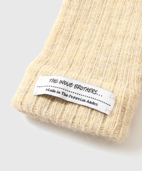 THE INOUE BROTHERS（ザイノウエブラザーズ）の「【THE INOUE BROTHERS...together with ADAM ET ROPE'】BRUSHED HAND WARMER（手袋・メンズ・グレー/ブルー/ブラック/ダークラベンダー/キナリ/ネイビー/オレンジ/ダークブラウン/レッド・FREE）」の13枚目の写真