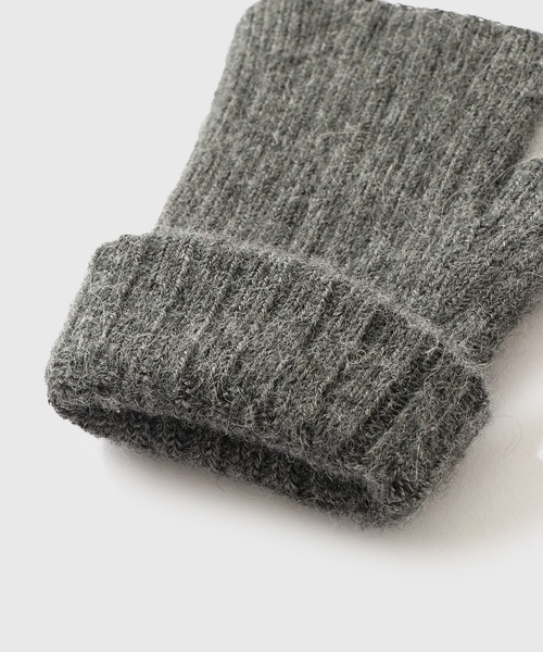 THE INOUE BROTHERS（ザイノウエブラザーズ）の「【THE INOUE BROTHERS...together with ADAM ET ROPE'】BRUSHED HAND WARMER（手袋・メンズ・グレー/ブルー/ブラック/ダークラベンダー/キナリ/ネイビー/オレンジ/ダークブラウン/レッド・FREE）」の16枚目の写真