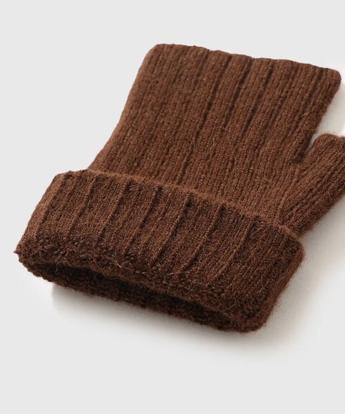 THE INOUE BROTHERS（ザイノウエブラザーズ）の「【THE INOUE BROTHERS...together with ADAM ET ROPE'】BRUSHED HAND WARMER（手袋・メンズ・グレー/ブルー/ブラック/ダークラベンダー/キナリ/ネイビー/オレンジ/ダークブラウン/レッド・FREE）」の20枚目の写真