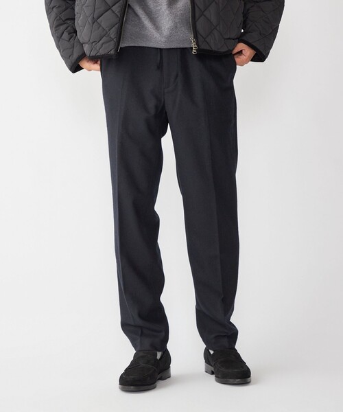 SHIPS（シップス）の「SHIPS: ホームスパン ウールカシミヤ イージーパンツ（その他パンツ・メンズ・キャメル/チャコールグレー/ネイビー・LARGE/MEDIUM/SMALL/X-LARGE）」の3枚目の写真