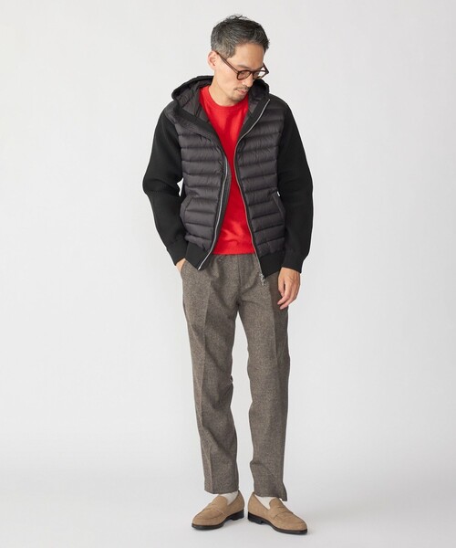 SHIPS（シップス）の「SHIPS: ホームスパン ウールカシミヤ イージーパンツ（その他パンツ・メンズ・キャメル/チャコールグレー/ネイビー・LARGE/MEDIUM/SMALL/X-LARGE）」の9枚目の写真