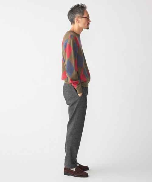 SHIPS（シップス）の「SHIPS: ホームスパン ウールカシミヤ イージーパンツ（その他パンツ・メンズ・キャメル/チャコールグレー/ネイビー・LARGE/MEDIUM/SMALL/X-LARGE）」の14枚目の写真