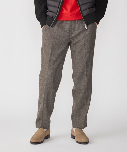 SHIPS（シップス）の「SHIPS: ホームスパン ウールカシミヤ イージーパンツ（その他パンツ・メンズ・キャメル/チャコールグレー/ネイビー・LARGE/MEDIUM/SMALL/X-LARGE）」の19枚目の写真
