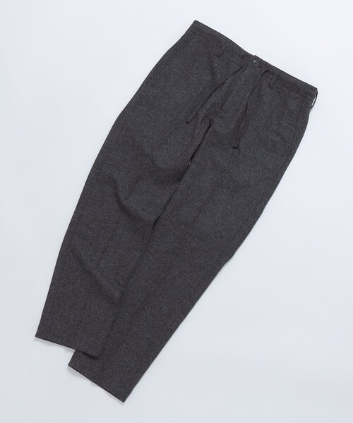 SHIPS（シップス）の「SHIPS: ホームスパン ウールカシミヤ イージーパンツ（その他パンツ・メンズ・キャメル/チャコールグレー/ネイビー・LARGE/MEDIUM/SMALL/X-LARGE）」の5枚目の写真